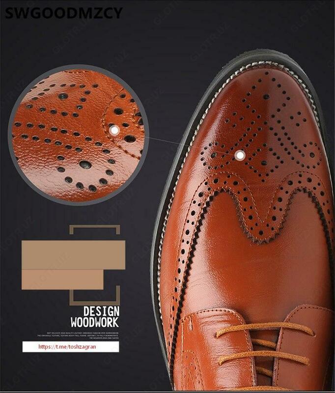 TOSHZAGRAN - Обувь с перфорацией типа «Броги»