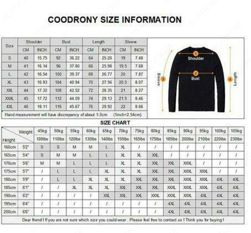 Мужская рубашка COODRONY Только в розницу