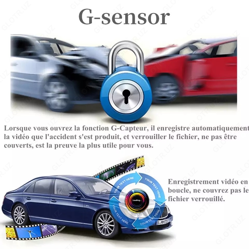 2 в 1 Многофункциональный Автомобильный видеорегистратор с полночастотным радар-детектором. - 729 757 сум