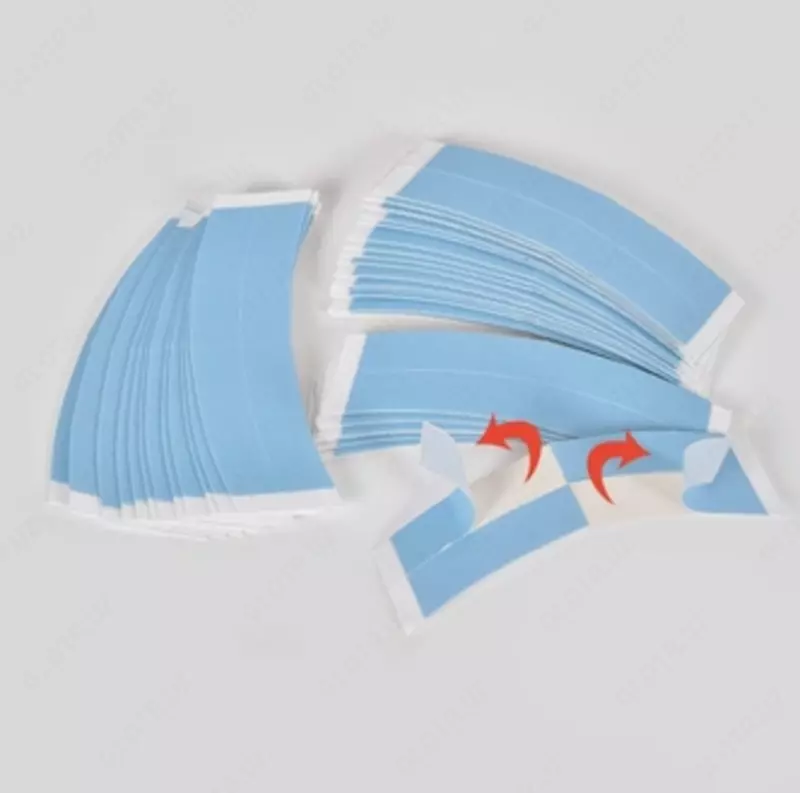 Двухсторонний пластр для фиксации париков и системы волос бороды бровей и париков с сеточкой в наличии Ташкент Узбекистан цена - от {0} сум