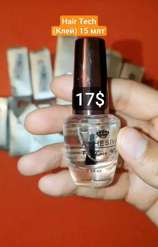 Amerikani "Hair tech" kleyi Toshkent Uzbekiston sistema volos uchun erkelar tabiiy sochi uchun setkalik pariklar uchun kley