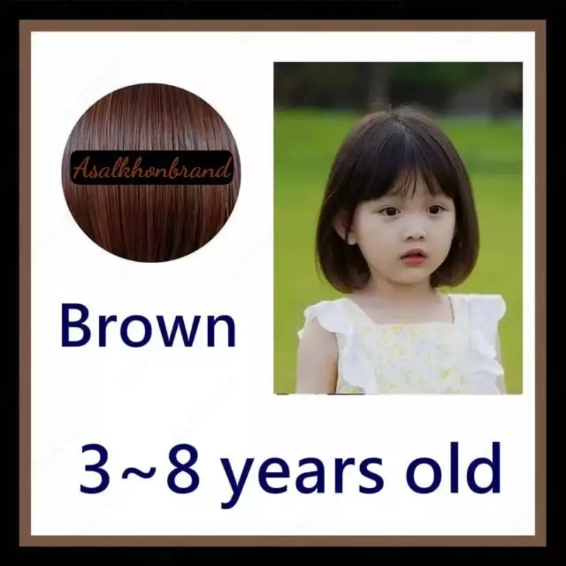  3 yoshdan 8 yoshgacha bo‘lgan bolalar uchun koreys uslubidagi pariklar. Issiqqa chidamli soch  tabiiy ko‘rinish. Bayramlar  chiqishlar va fotosessiyalar uchun mos. TOSHZAGRAN