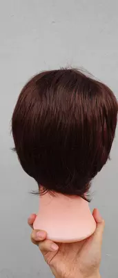  Мужской парик коричневый | Термостойкий | Натуральный вид | Ташкент Erkaklar parigi jigarrang | Termo parik | Tabiiy ko‘rinish | Toshkent TOSHZAGRAN