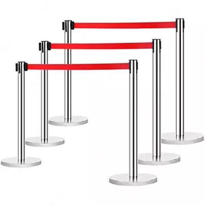 Ленточные ограждения декоративные