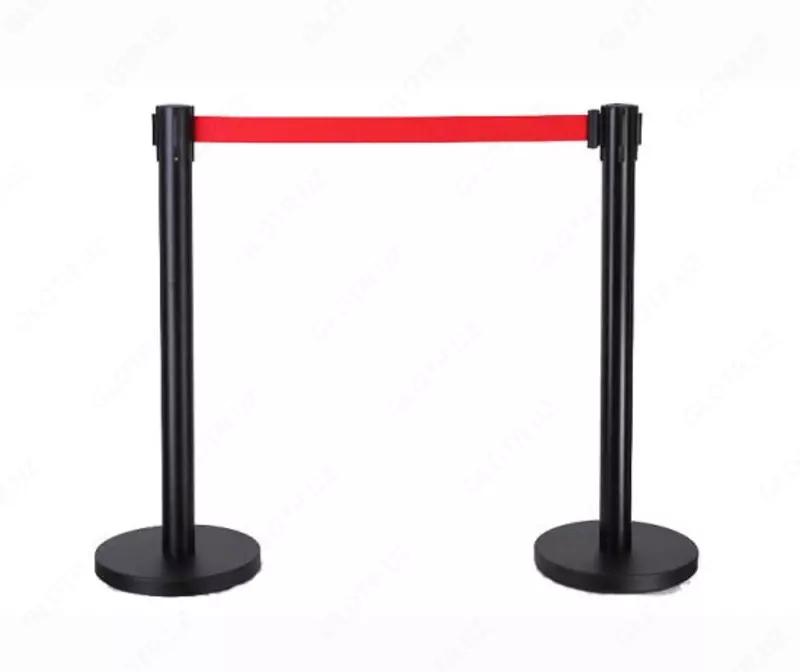 Ограничители столбики с лентой Выдвижной барьер ленточный - от {0} сум