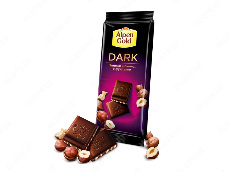 Alpen Gold DARK findiq bilan quyuq shokolad