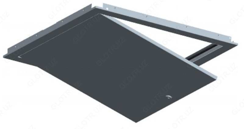 Tomning lyukasi 600x600 mm po'lat 0