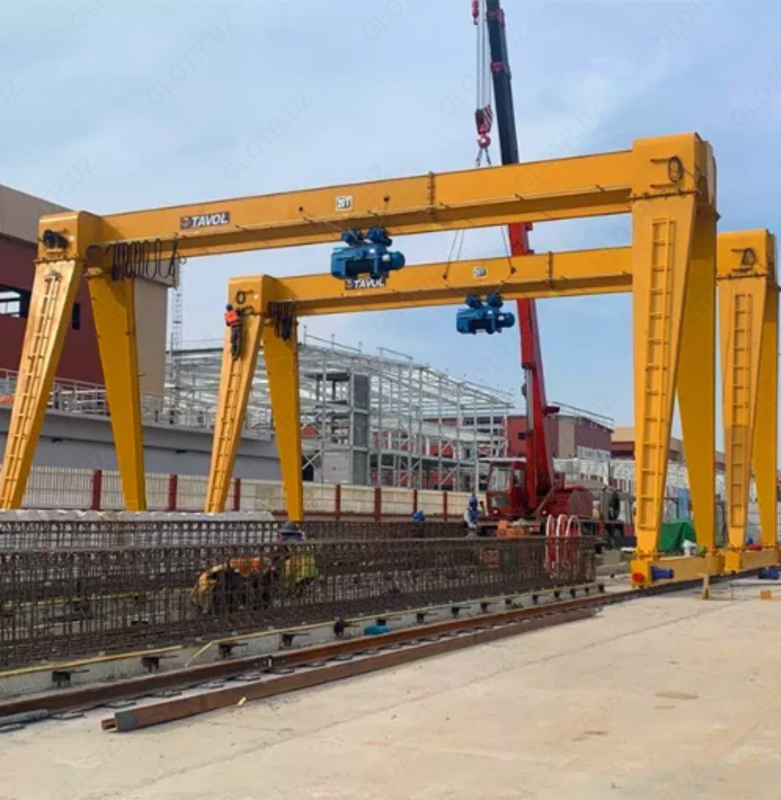 по запросу Ikkita va bitta g'ildirakli portal kranlari (buyurtma Xitoyda ishlab chiqarilgan)