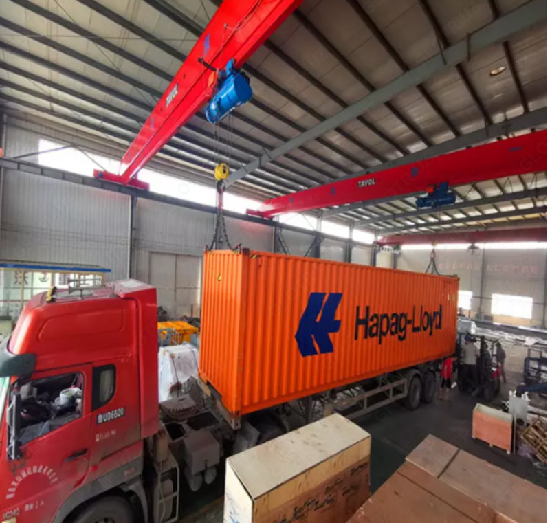 Ikkita va bitta g'ildirakli portal kranlari (buyurtma Xitoyda ishlab chiqarilgan) Kasalxonada havo hayoti