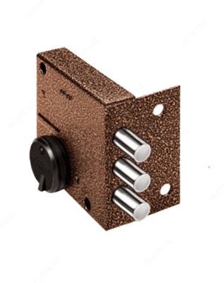 Накладной замок Эльбор КРЕМЕНЬ 1.04.51.МА 3 класс