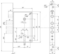  ЗАМОК МЕТТЭМ ЗВ1 712.0.0 (ПР-ВО РОССИЯ) - 