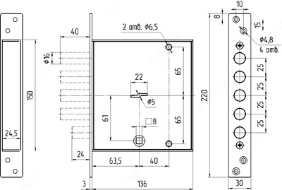 ЗАМОК МЕТТЭМ ЗВ8 142.0.1 (ПР-ВО РОССИЯ) - 231 000 сум / шт.