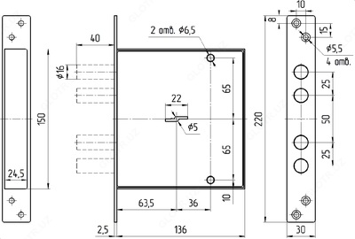 ЗАМОК МЕТТЭМ ЗВ8 165.0.0 (ПР-ВО РОССИЯ) - 168 000 сум / шт.