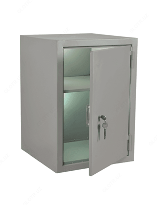 ШКАФ МЕТАЛЛИЧЕСКИЙ ОДНОСЕКЦИОННЫЙ ДЛЯ ДОКУМЕНТОВ СО ВСТРОЕННЫМ ЗАМКОМ - от 1 150 000 сум / шт.
