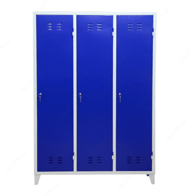 ШКАФ МЕТАЛЛИЧЕСКИЙ ДЛЯ ОДЕЖДЫ ТРЕХСЕКЦИОННЫЙ - от 3 770 000 сум / шт.
