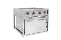  Электрическая плита четырех-конфорочная без жарочного шкафа - 