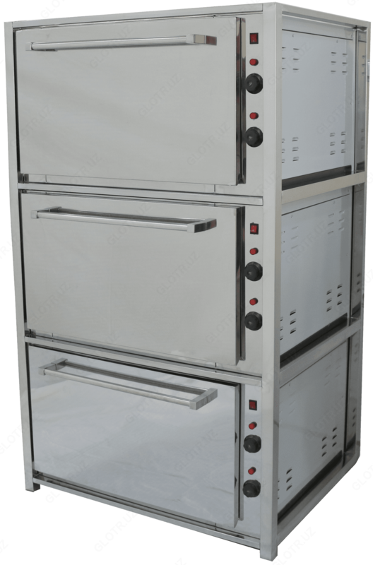 3 qavatli qovurish shkafi