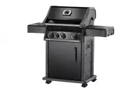  Портативный газовый гриль на пропане с боковой горелкой Rogue — 425 (чёрный) - 