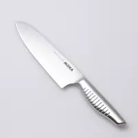 MOKA Santoku knife MK-02 Японский нож молибден-ванадиевая сталь Длина лезвия 180 мм