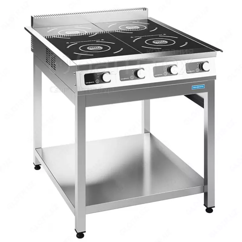 Плита индукционная 4-х конфорочная