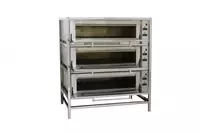 Хлебопечь Шкаф жарочный 3-х ярусный из нержавеющей стали пекарский