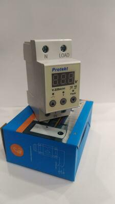 Реле контроля напряжения и тока Protekt 32A