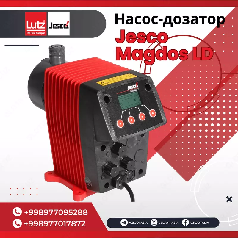 Dozalash nasoslari Lutz-Jesco Magdos LD 10