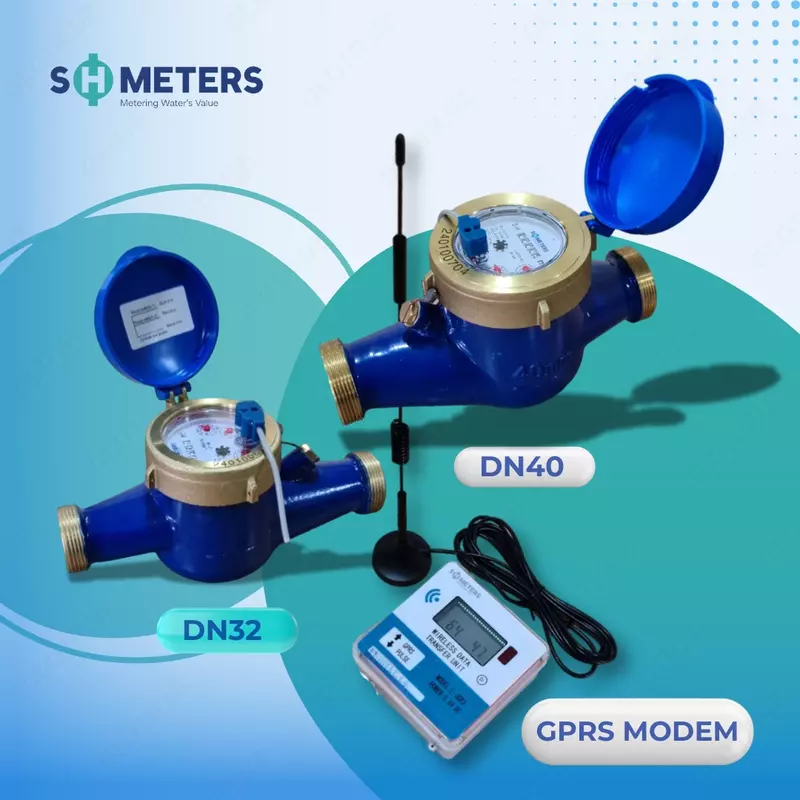 Счетчик воды SH METERS (С ОНЛАЙН ПЕРЕДАЧЕЙ ДАННЫХ) Ду 32/40