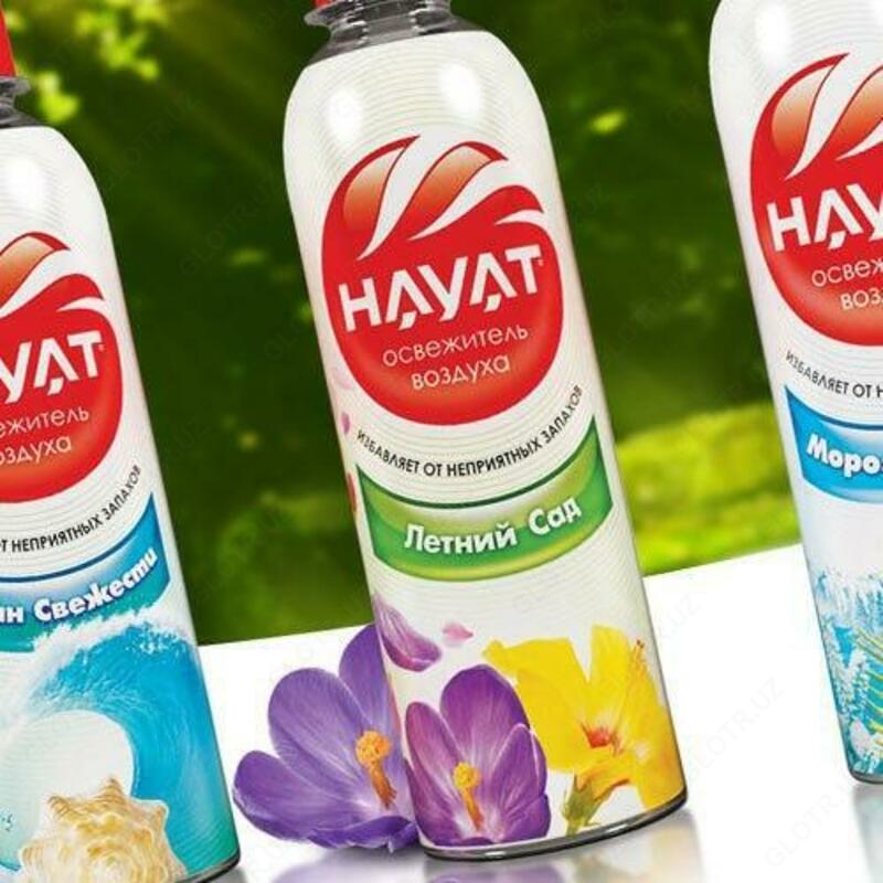 Освежитель воздуха " HAYAT" Свежесть белья. 400 мл. - 9 000 сум