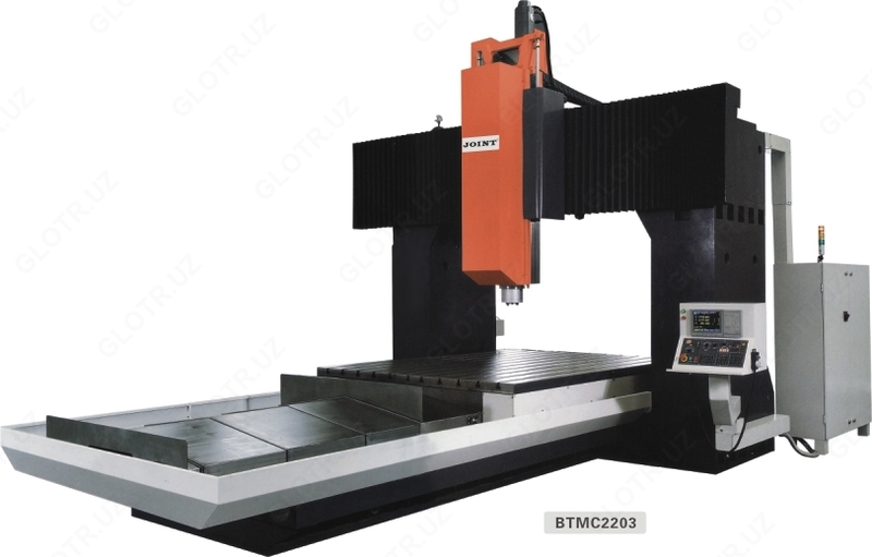 Портальный обрабатывающий центр с неподвижно балкой. Серия BTMC. - по запросу