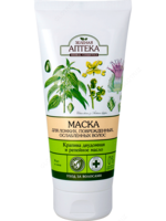 Yashil dorixona. Quruq va shikastlangan sochlar uchun niqob joka gullari va dengiz itshumurt yogi 200 ml