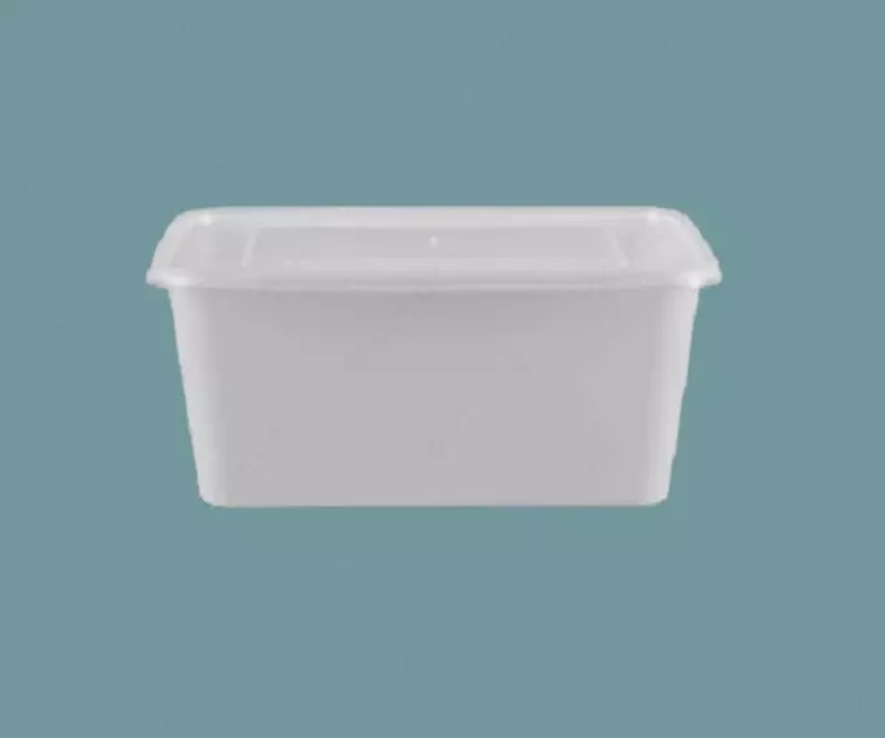 Oziq-ovqat uchun plastik idish 1 l