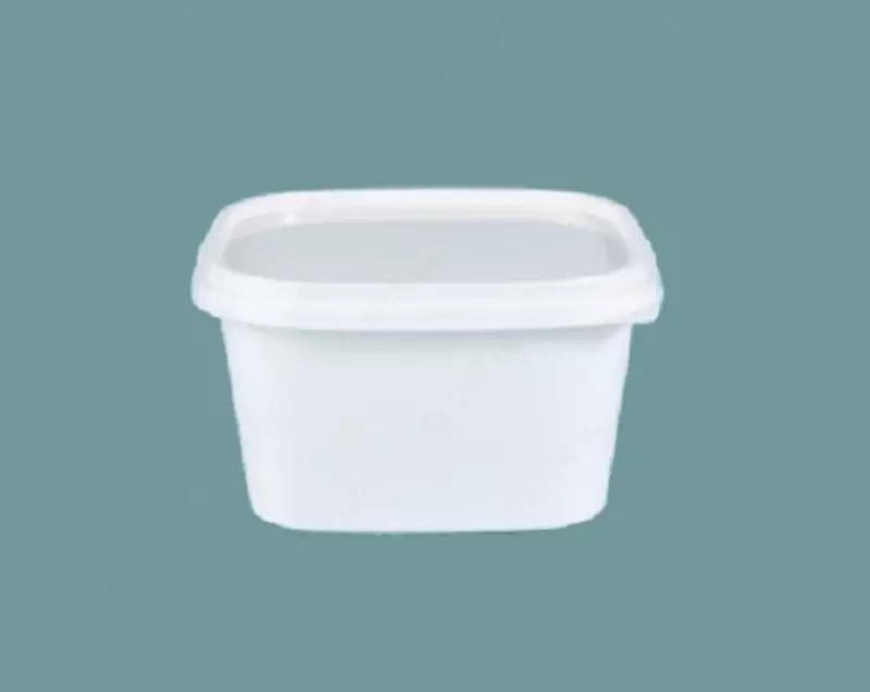 Контейнер пищевой пластиковый квадратный