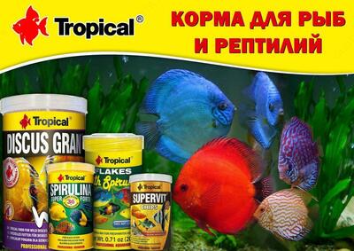 Tropical - профессиональные корма для рыб