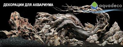 Aquadeco - декорации для аквариумов