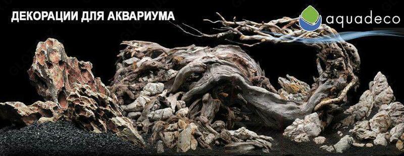 Aquadeco - декорации для аквариумов