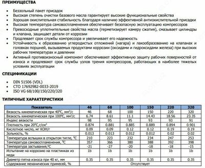   Компрессорное масло WEGO VDL 150