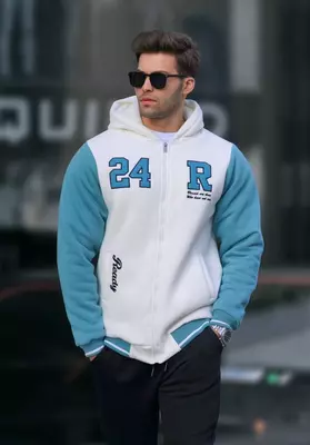 Бомбер утепленный на замке