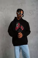 Худи с принтом и начесом Только в розницу