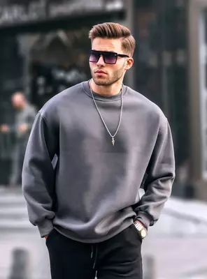 Свитшот Madmext с начесом