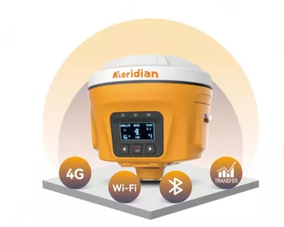  GNSS Приемник Meridian M7 (База  ровер  контроллер  ПО) - 