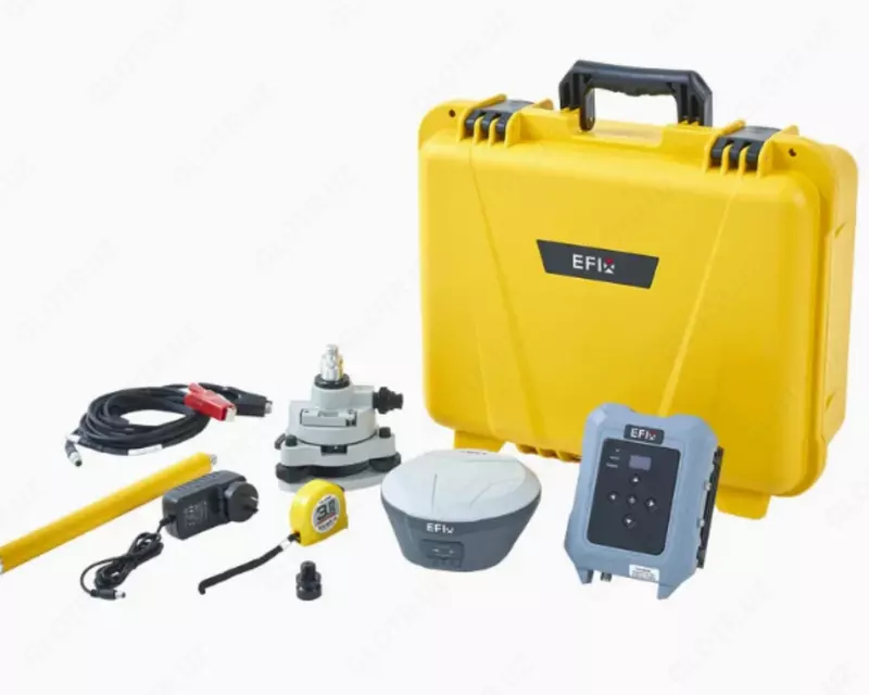  EFIX F4/F7 GNSS qabul qilgichi (baza  rover  kontroller va dasturiy ta’minot bilan) Geo Bazar