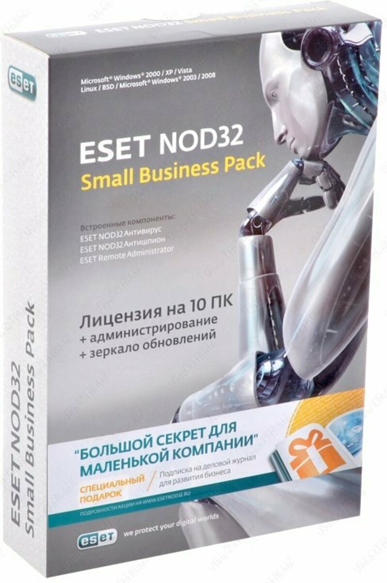 Продлить nod32 business edition