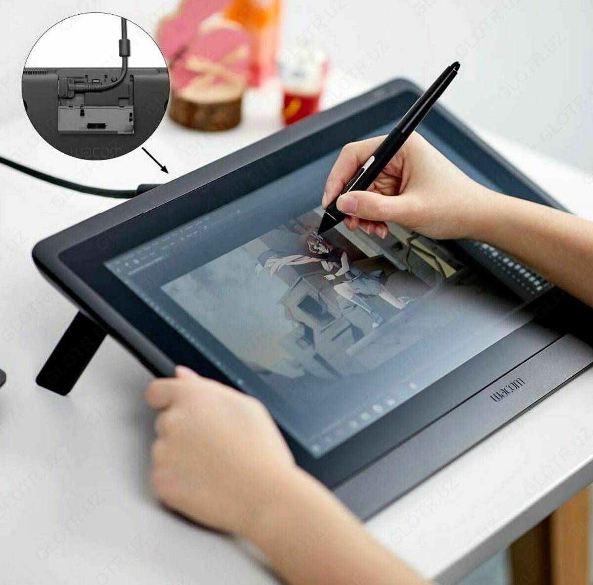 Графический планшет WACOM Cintiq DTK1660K0B, цена 10 214 100 сум от Viva  Online, купить в Ташкенте, Узбекистан - фото и отзывы на Glotr.uz