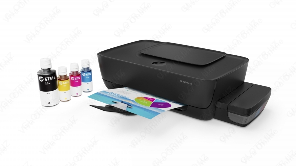 Hp ink tank 115 не печатает