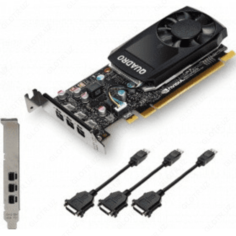  Профессиональная видеокарта nVidia Quadro P400 PNY PCI-E 2048Mb - 