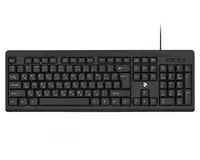 Klaviatura 2e KS108 USB qora