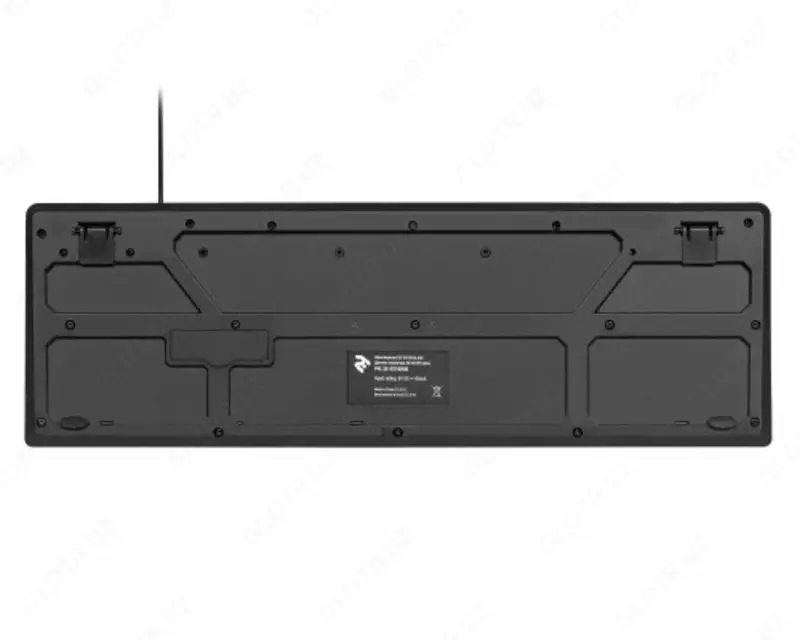  Klaviatura 2e KS108 USB qora - 