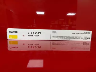 Canon C-EXV 49 — original sariq toner-kartridj