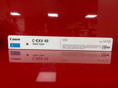 Canon C-EXV 54 — оригинальный голубой (Cyan) тонер-картридж